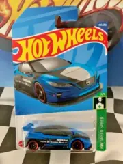 Hot Wheels 2022 HW Green Speed 2/5 100 Nissan Leaf NISMO RC_02 BLUE PR5