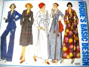 Robe and Pants Loungewear size 8 Vogue 1333 Sewing Pattern *