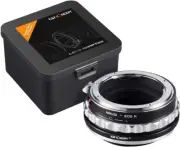 K&F Concept Lens Adapter for Nikon G/F/AI/AIS/D/AF-S Lens to Canon EOS R Cameras