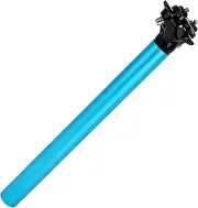 X AUTOHAUX Bike Seat Posts Adjustable Angle Bike Saddle Post Seat Tube Blue 1 Pc 28.6x350mm Aluminum Alloy