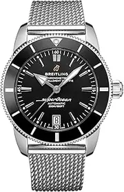 [Breitling] Superocean Heritage II B20 Automatic 42 Stainless Steel Watch AB2010121B1A1, Silver-tone, Diving Watch