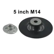 Secure Lock Nut 125mm Backing Pad for Angle Grinder Fiber Disc Accessory