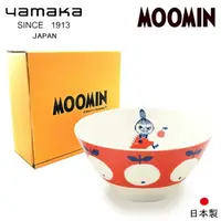 在飛比找樂天市場購物網優惠-【日本山加yamaka】moomin嚕嚕米彩繪陶瓷碗禮盒1入