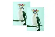 IDC Homewares Set of 2 Christopher Vine Design Tea Towels Kookaburra