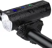 ONVIAN Bike Lights for Night Riding, 1200 Lumen Ebike Headlight, IPX5 Waterproof Aluminum Alloy Bicycle Light -13 Modes, 5000mAh Rechargeable Battery Bicycle Front Light for Commuter Cyclists