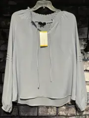 NWT Social Standard by Sanctuary Tallie Long Sleeve Peasant Top Size M