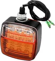Indicators Flowing Turn Signal 2Pcs 12V - 80V - Forklift Lights Turn Signal Motorcycle Tail Lamp Engineering Vehicle Truck Trailer Side Marker Light Turn Signal Indicator