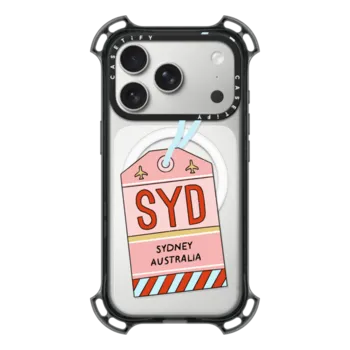 iPhone 17 Pro Bounce Case MagSafe Compatible Sydney Travel Tag