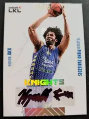 2023-24 H&C LKL Knights Autograph Pieno Zvaigzdes Pasvalys Kadeem Jack 11/15