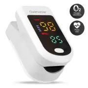 2022 Upgraded Finger Pulse Oximeter SpO2 Heart Rate Monitor for Adults and Kids