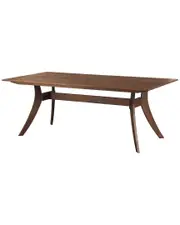 Moe's Home Collection Florence Small Rectangular Walnut Dining Table
