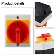 Temperature Resistant 16A 3Pin Rotary Switch Off Switch IP65 UKP Switch