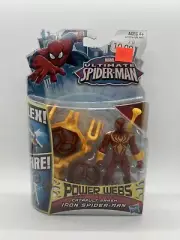 Marvel Ultimate Spider-Man Power Webs (Catapult Smash Iron Spiderman)