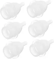 COOPHYA Nasal Replacement Tips 6pcs Silicone Nose Cleaner Safe Baby's Congesti