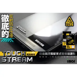 imos iPhone Xs Max (6.5吋) 背面保護貼 Touch Stream 霧面保護貼 (塑膠製品)