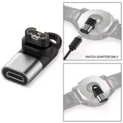 USB-C/Micro Smart Watch Charger Adapter for Garmin Fenix 7/7S/7X EPIX Venu 2/Sq