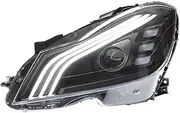 Car Styling Headlight Compatible For Benz C Class W204 2011-2014 Headlights C200 DRL Turn Signal Front Lights Xenon Projector Headlamp
