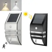 Dusk To Dawn Sensor Wall Light Exterior 3000k-6500k Street Washer Solar Powered