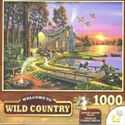 Wild Country 1000 Piece Puzzle - An Early Surprise - Geno Peoples