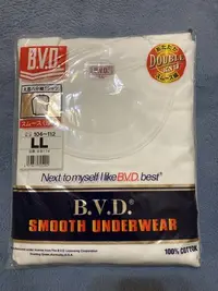 在飛比找Yahoo!奇摩拍賣優惠-BVD男圓領厚棉八分袖保暖內衣LL號(胸圍104~112公分