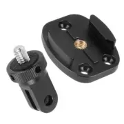 Aluminum alloy 1/4 inch Adapter Mount for GoPro Hero 12 13 for insta360 X3 one