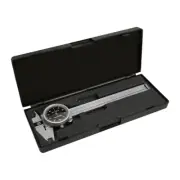 Black Dial Face 0.001 Inch Graduation 0-4 Inch Stainless Steel 4 Way Caliper