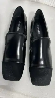 Jeffrey Campbell New Moritz SZ 7.5 Men’s Black Flats Dress Suede Shoe Tip