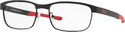 Oakley mens Ox5132 Surface Plate Square Titanium Eyeglass Frames Square Prescription Eyeglass Frames