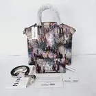 BRAHMIN WOODLAND LARGE DUXBURY SATCHEL W/ADY WALLET #HARD TO FIND#