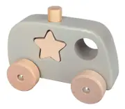 Discoveroo Chunky Shape Truck Grey Police