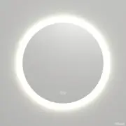 Fienza Kaya Round LED Bathroom Mirror with Demister & Touch Sensor 696mm Diamete