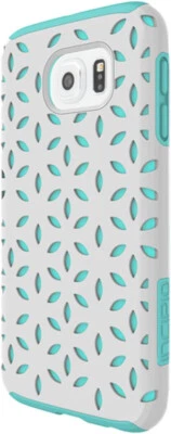 Incipio Dualpro Detail Case for Samsung Galaxy S6 - White/Mint
