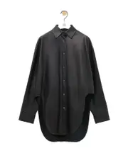 Shirt in nappa lambskin FR34,FR38 black