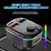 Reader Bluetooth Car 12V-24V, Fm Transmitter 5.0, Charge Fast 3.1A