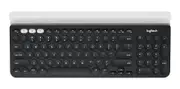Logitech 920-008028 - keyboard RF Wireless + Bluetooth Aluminium, Black