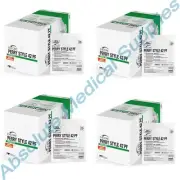 *200-Pairs* Ansell Encore Perry Style 42 PF Surgical Size-8.5 Gloves 5711106PF
