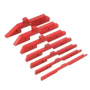 7Pcs Aluminum Precision Setup Blocks Height Set for Router Table Saw9946