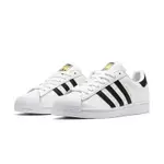 正品ADIDAS ORIGINALS SUPERSTAR 經典款 金標 貝殼鞋 白色 女段 EG4958