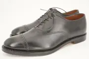 NEW WITH BOX | $395 ALLEN EDMONDS 8 D FIFTH AVENUE BLACK LEATHER CAP TOE