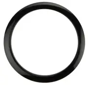 Bass Drum O's Port Hole Reinforcement Ring - 6" - Black