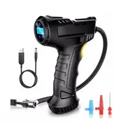 Automatic Cordless Car Tyre Inflator Handheld LCD Digital Air Compressor Pump