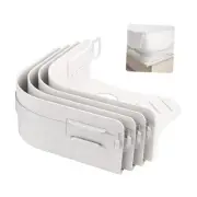 Bed Sheet Holders with Fitted Lock Straps, Keep Sheets in Place Firm & Tight,