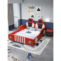 在飛比找蝦皮商城精選優惠-限時熱銷 汽車床 床架 床男孩汽車床臥室現代簡約多功能單人實