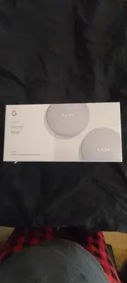 2-Pack Google HOME MINI Smart Speaker with Google Assistant NEW SEALED