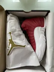 Air Jordan 12 Retro Gym Red White Alternate 153265-600 (Gs) Size 5.5