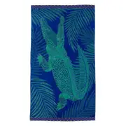 Renee Taylor Jacquard Velour Crocodile Beach Towel 2 Pack