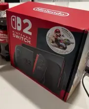 NINTENDO SWITCH 2 CONSOLE + MARIO KART WORLD COMBO —Overnight Shipping—