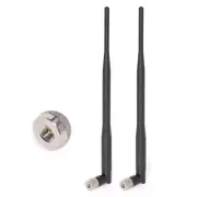 2x WLAN 2.4 GHz 7 dBi Omni WIFI Antenna SMA male for WiFi USB Adapter Booster AP