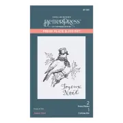 Joyeux Noel Press Plate & Die Set, Metal