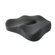 Memory Foam Seat Chair Cushion for Long Sitting,Non-Slip Memory Foam Firm Coccyx Pad for Relief Sciatica,Hip (Dark Gray)